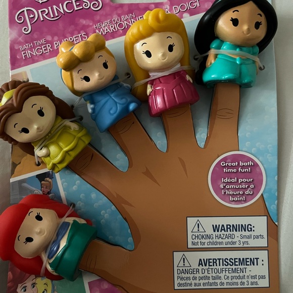 Disney Toys Disney Princess Bath Time Finger Puppets Poshmark